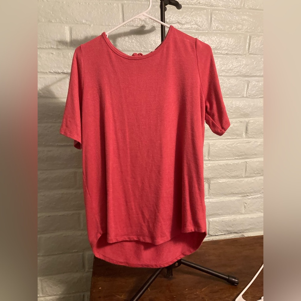Gap Maternity Coral Blouse Size Medium